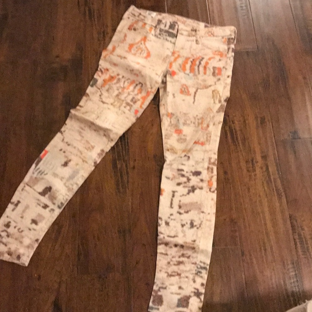 MOTHER jeans in rare print